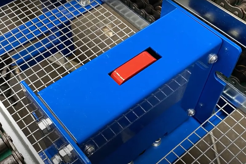 Butée sur mesure pour chaîne double d'accumulation