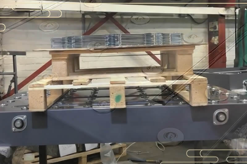 Fonctionnement de la table à levage et à billes