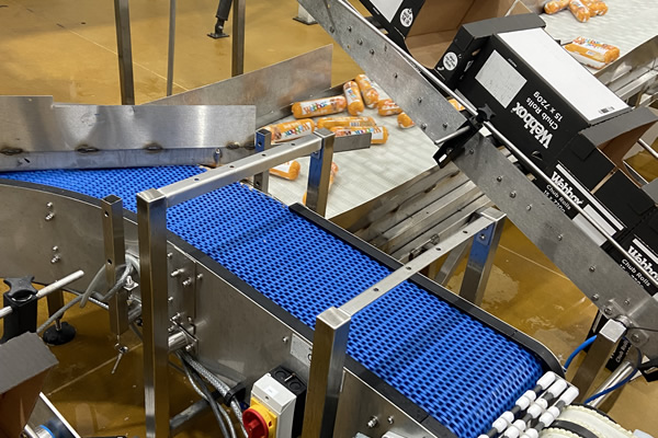 Ligne de distribution d'aliments pour animaux de compagnie