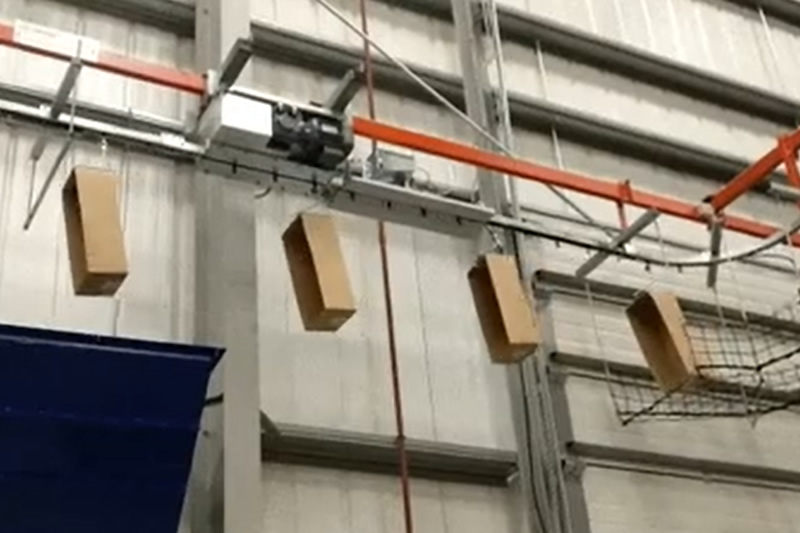 Systèmes de convoyeurs à chaîne fermés Powertrack 